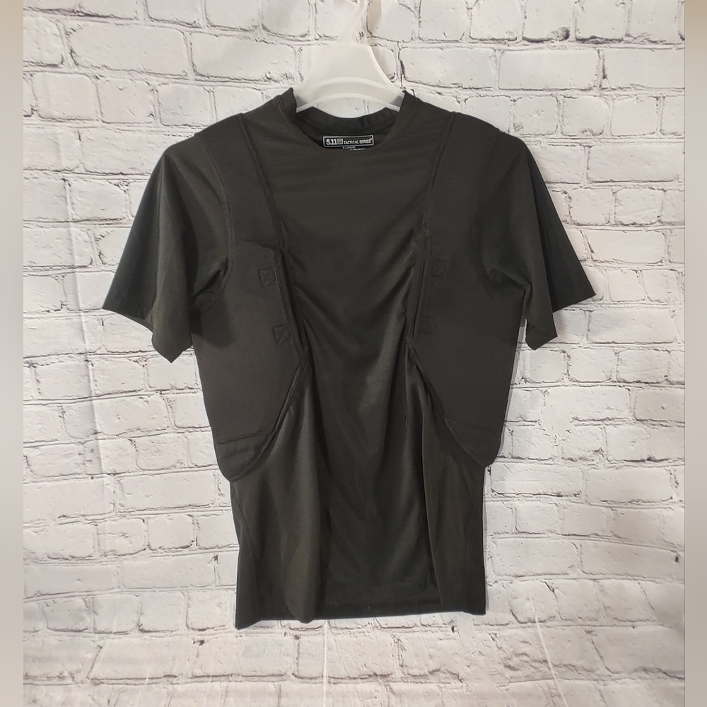 5.11 Tactical Holster Moisture Wicking Black Shirt XL